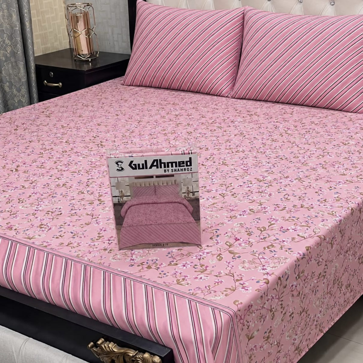 GIFT PACK 3-Piece Cotton Mix Bedsheet Set