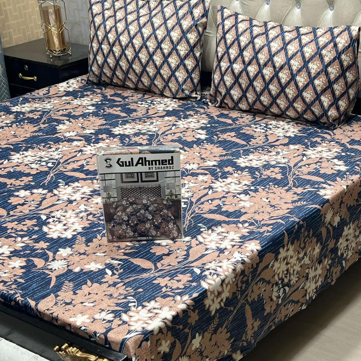 GIFT PACK 3-Piece Cotton Mix Bedsheet Set
