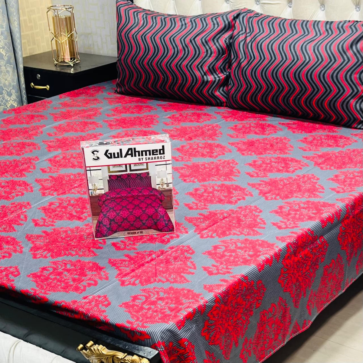 GIFT PACK 3-Piece Cotton Mix Bedsheet Set