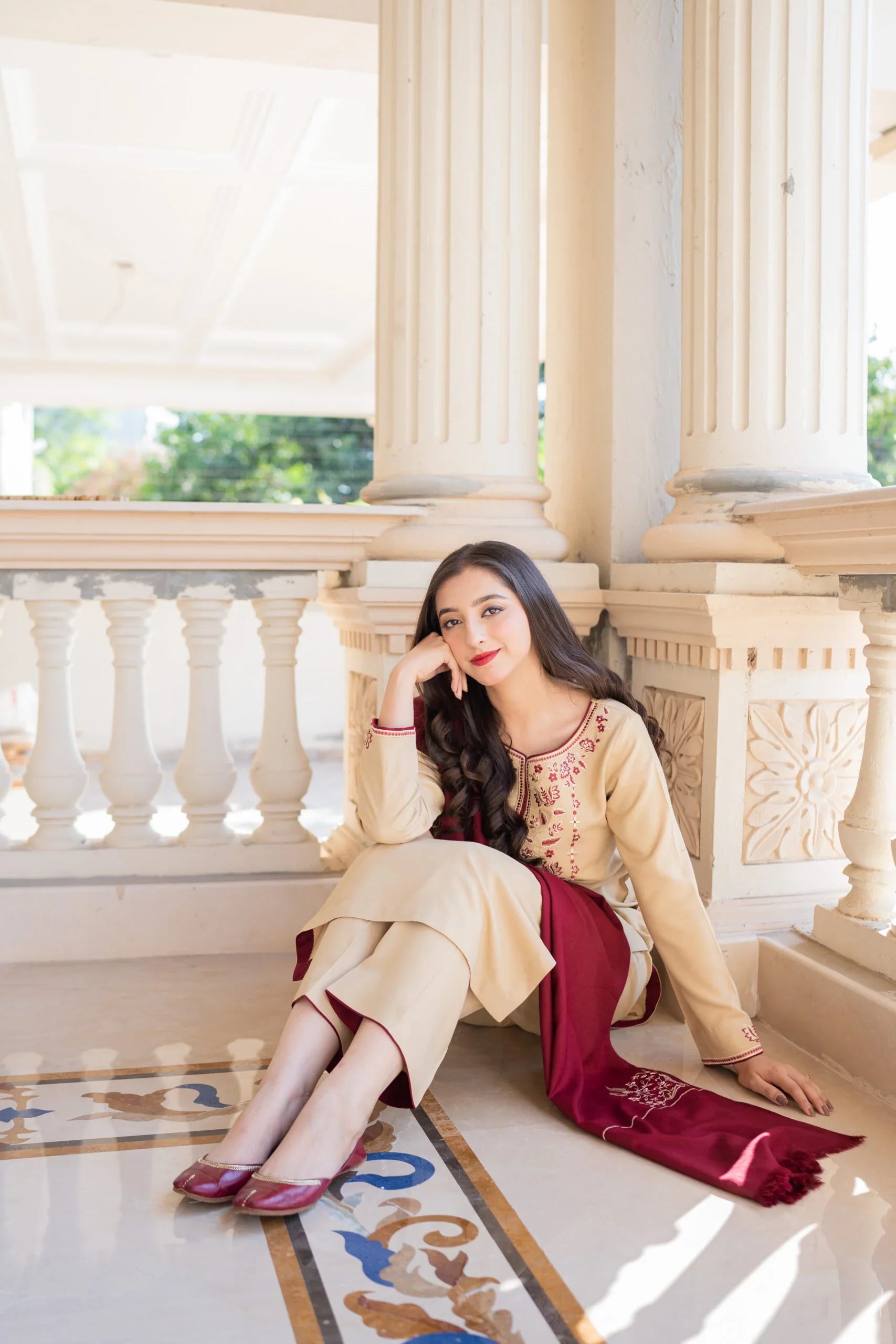 PREMIUM WINTER DHANAK EMBROIDERED