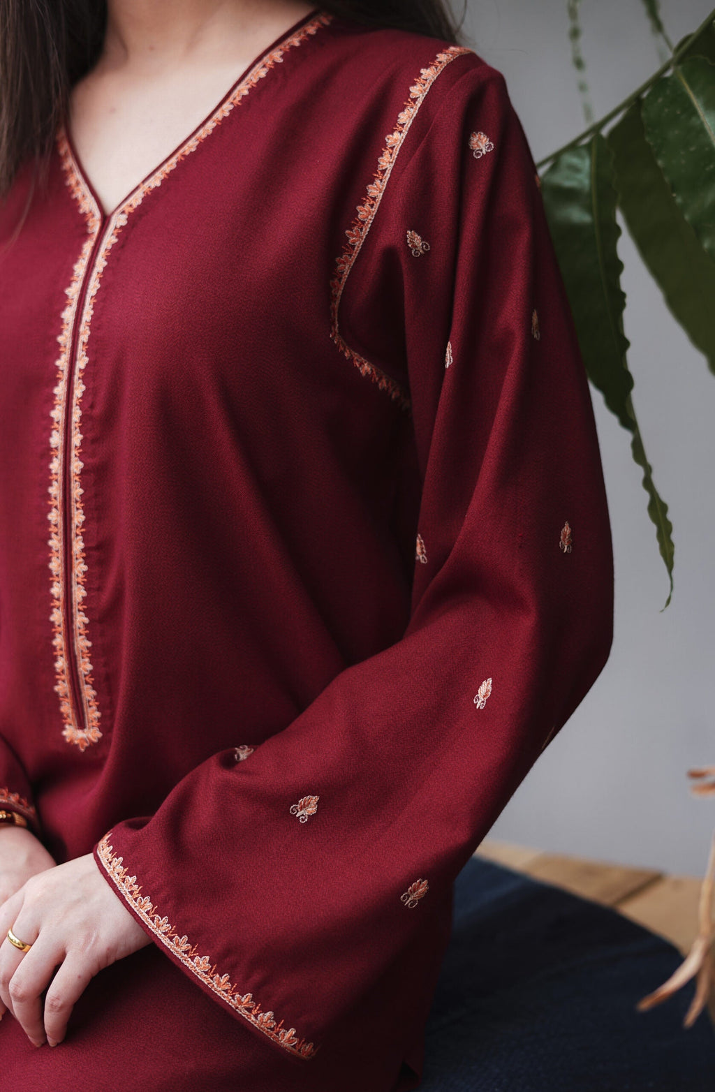 PREMIUM WINTER DHANAK EMBROIDERED