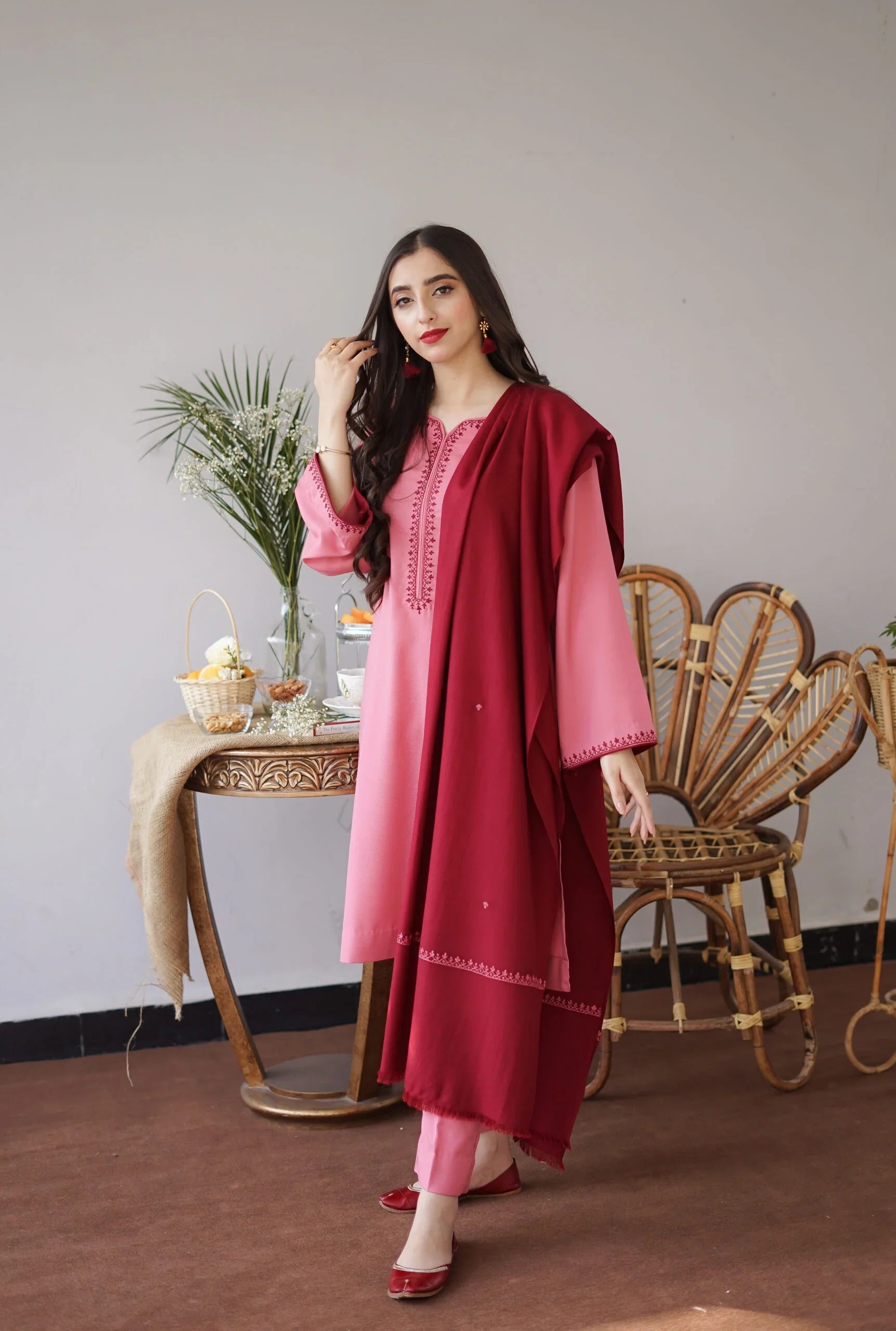 PREMIUM WINTER DHANAK EMBROIDERED