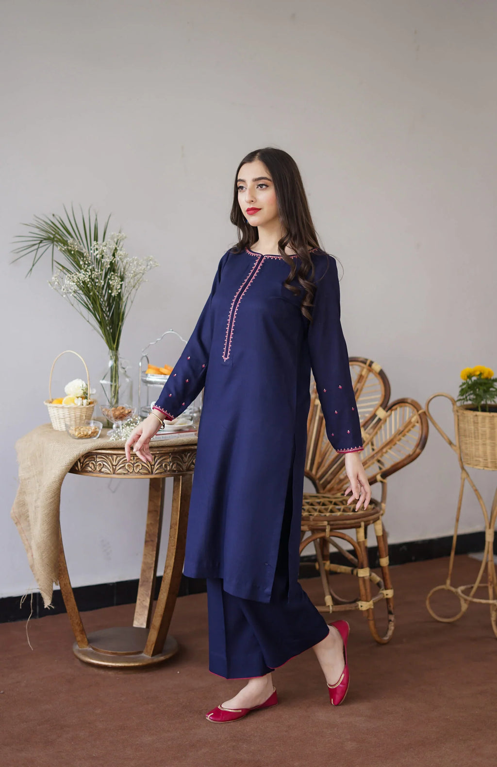 PREMIUM WINTER DHANAK EMBROIDERED