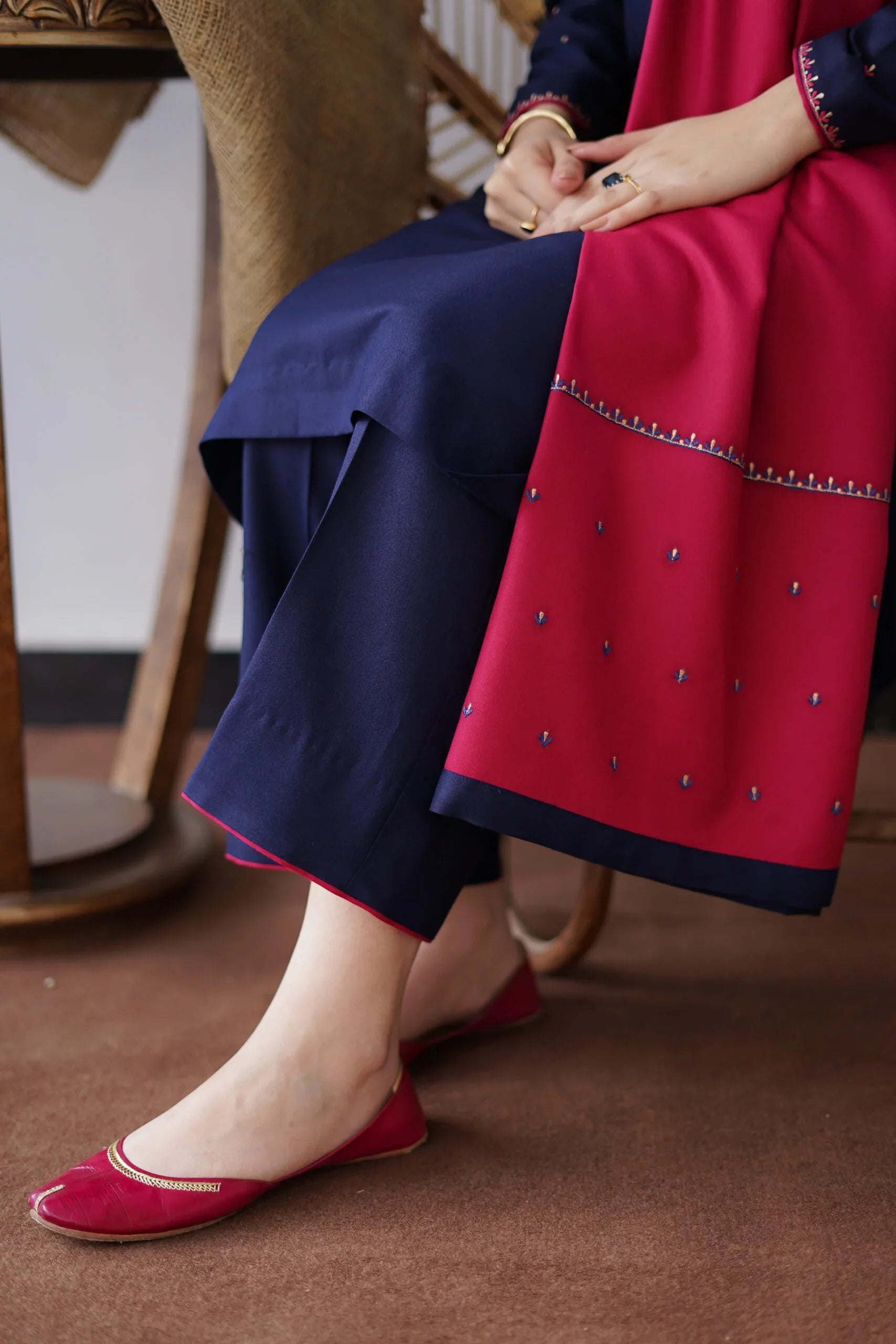 PREMIUM WINTER DHANAK EMBROIDERED