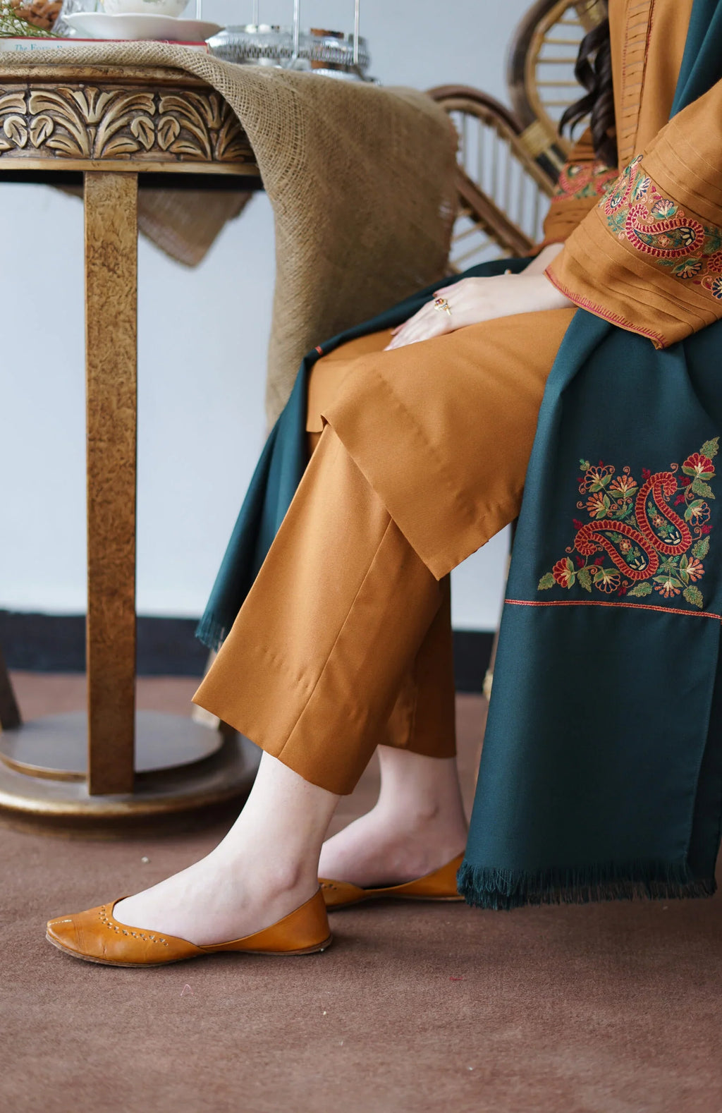 PREMIUM WINTER DHANAK EMBROIDERED