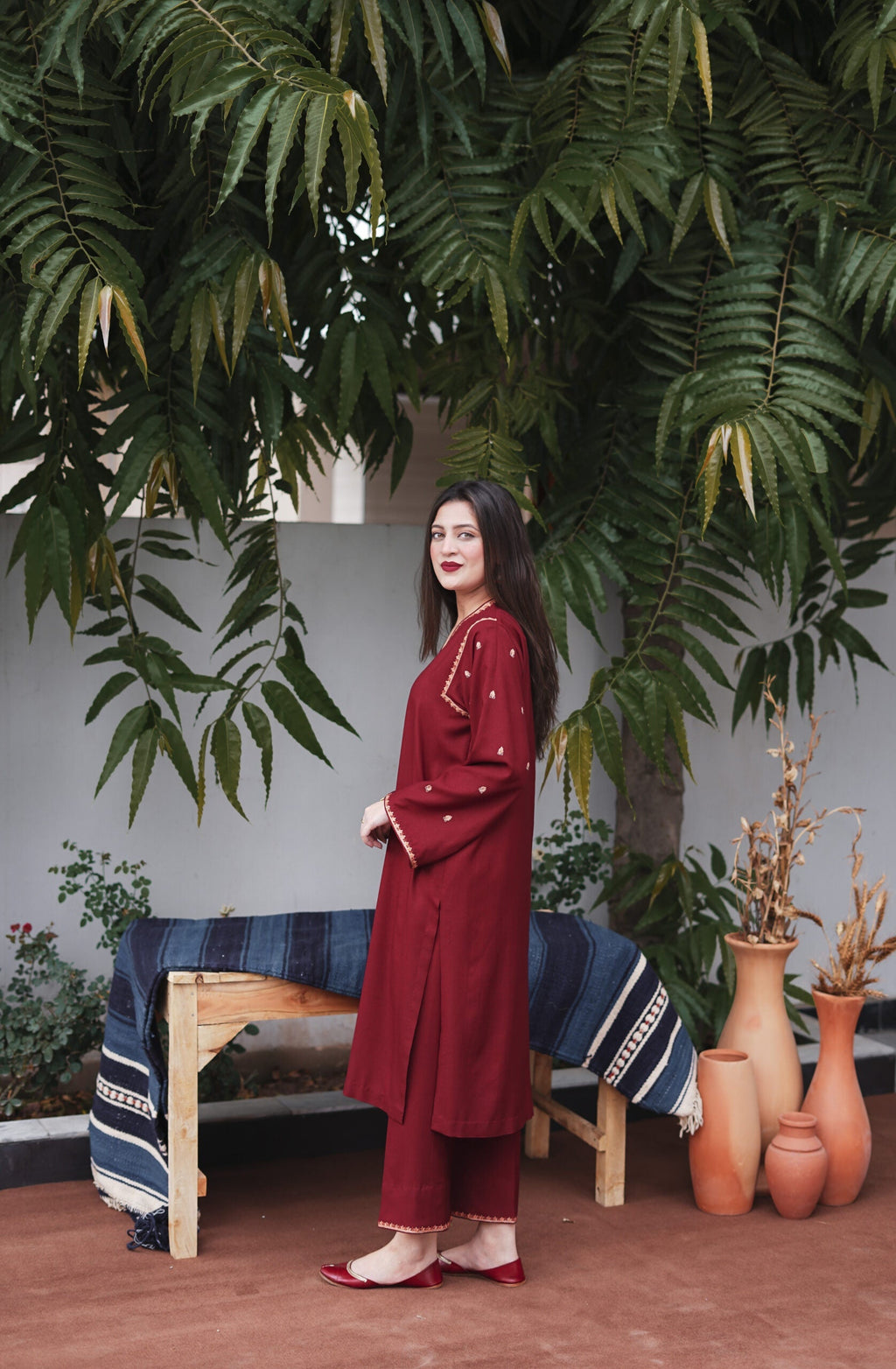 PREMIUM WINTER DHANAK EMBROIDERED