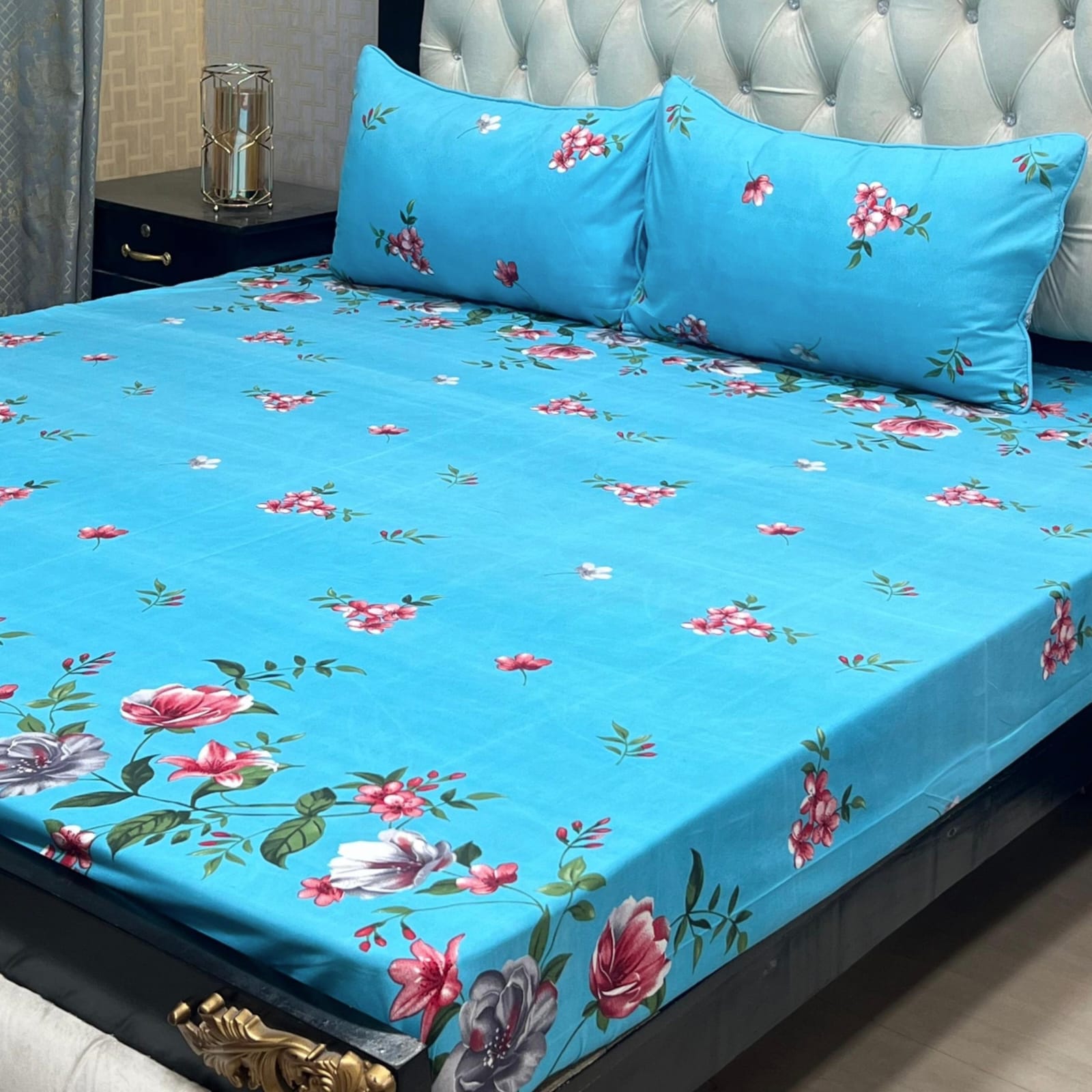 Crystal cotton Double Bedsheet