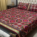 Crystal cotton Double Bedsheet