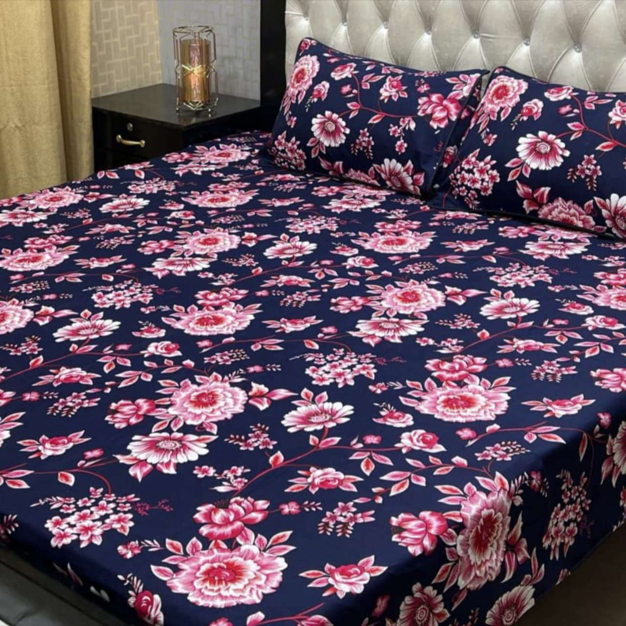 Crystal cotton Double Bedsheet