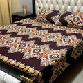 Crystal cotton Double Bedsheet