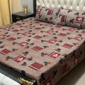 Crystal cotton Double Bedsheet