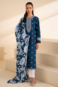 Jazmin-Urge-Asling | Dhanak 3 PC | Embroidered