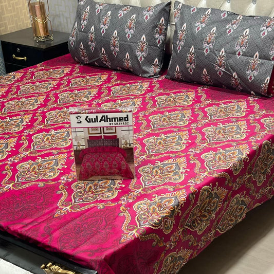 GIFT PACK 3-Piece Cotton Mix Bedsheet Set