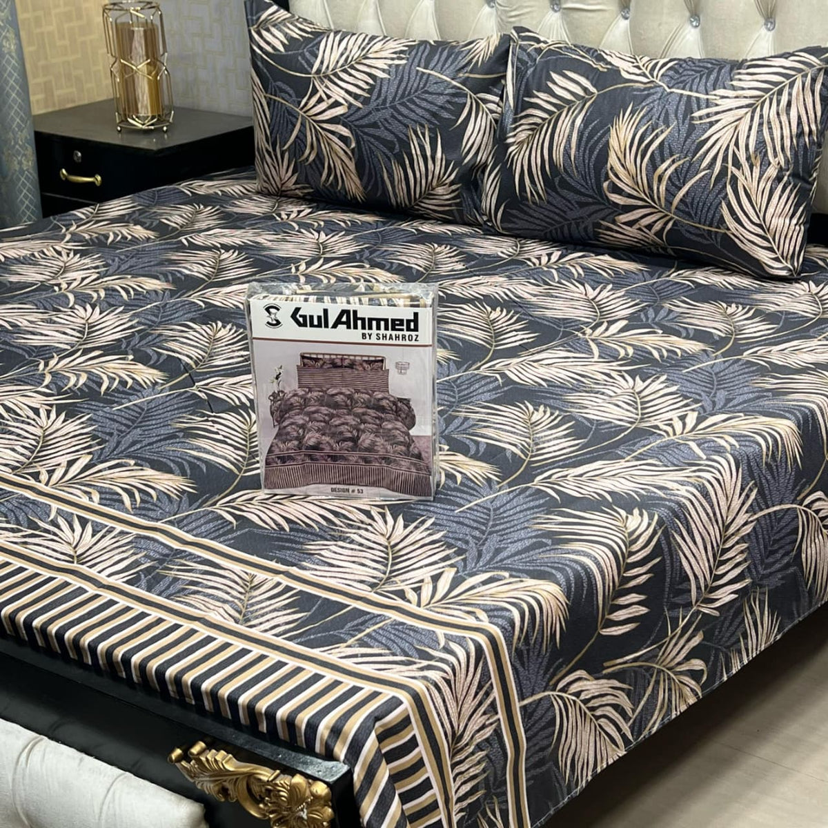 GIFT PACK 3-Piece Cotton Mix Bedsheet Set