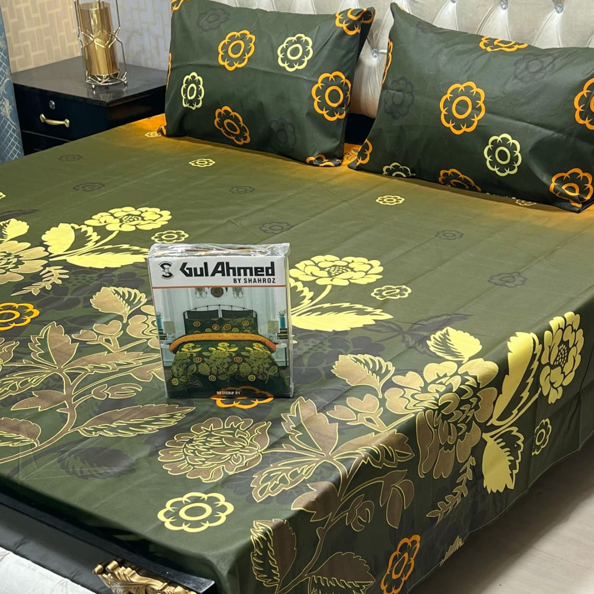GIFT PACK 3-Piece Cotton Mix Bedsheet Set
