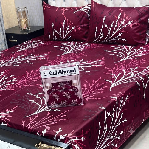 GIFT PACK 3-Piece Cotton Mix Bedsheet Set