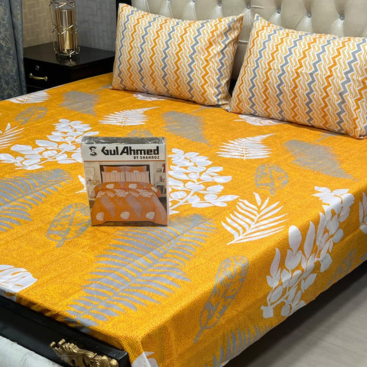 GIFT PACK 3-Piece Cotton Mix Bedsheet Set