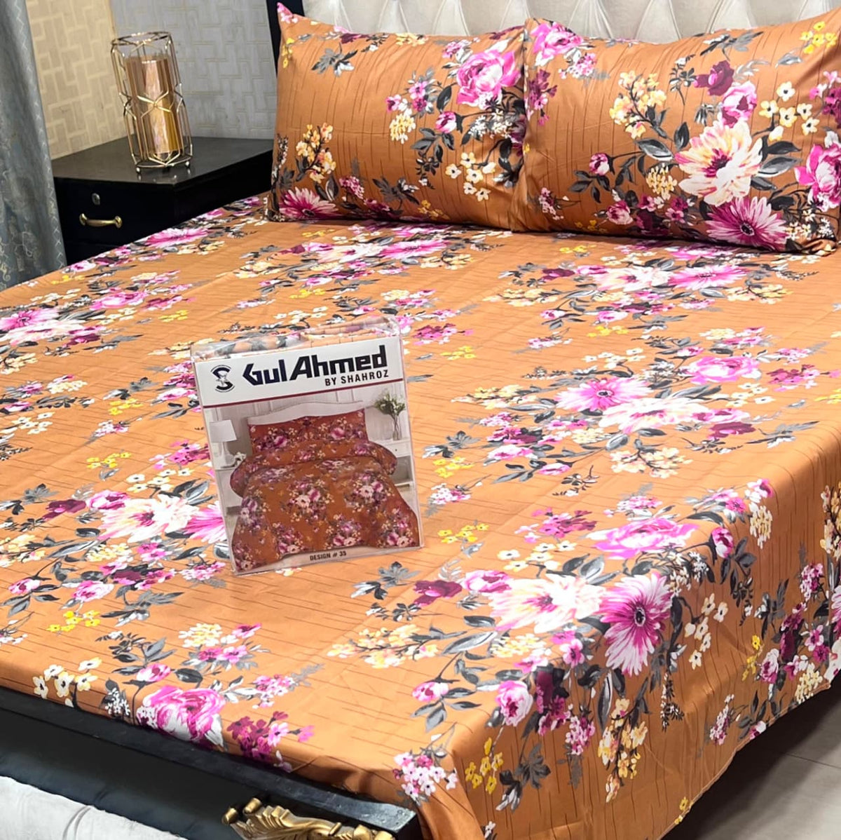 GIFT PACK 3-Piece Cotton Mix Bedsheet Set