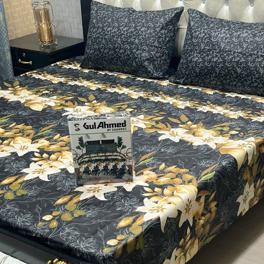 GIFT PACK 3-Piece Cotton Mix Bedsheet Set