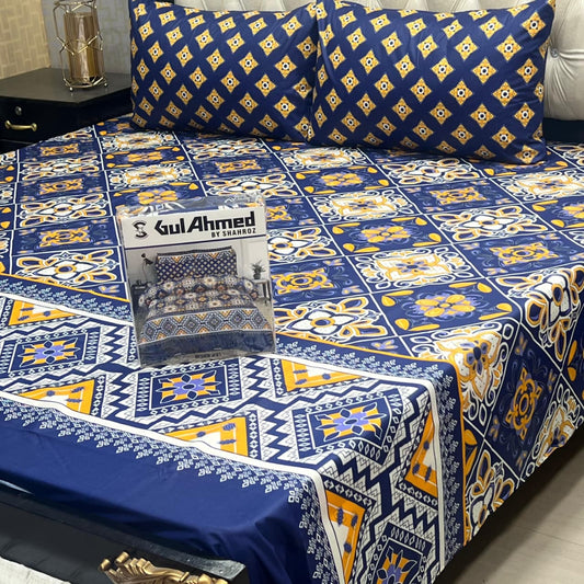 GIFT PACK 3-Piece Cotton Mix Bedsheet Set