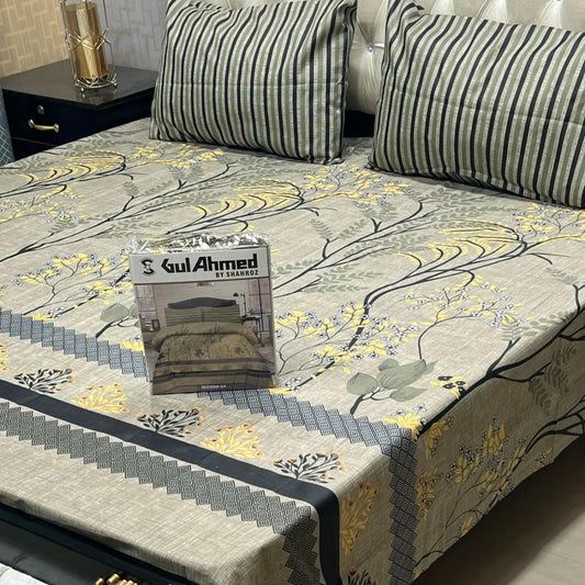 GIFT PACK 3-Piece Cotton Mix Bedsheet Set