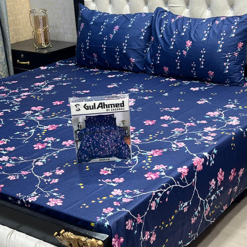 GIFT PACK 3-Piece Cotton Mix Bedsheet Set