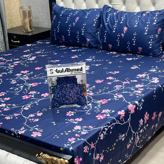 GIFT PACK 3-Piece Cotton Mix Bedsheet Set