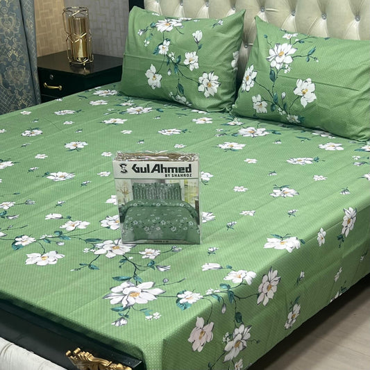 GIFT PACK 3-Piece Cotton Mix Bedsheet Set