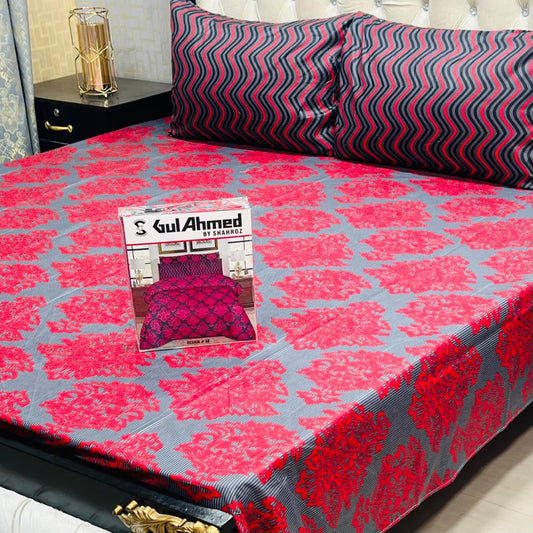 GIFT PACK 3-Piece Cotton Mix Bedsheet Set