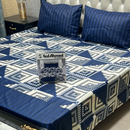 GIFT PACK 3-Piece Cotton Mix Bedsheet Set