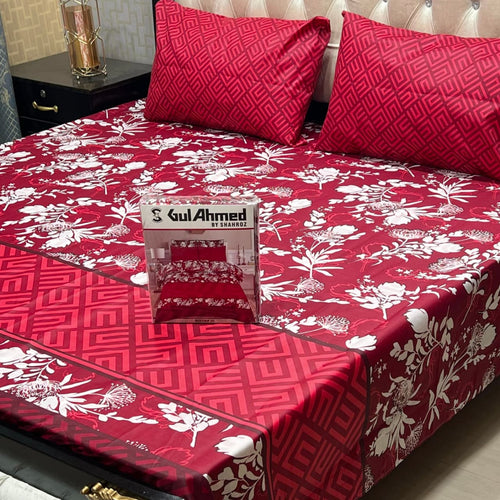 GIFT PACK 3-Piece Cotton Mix Bedsheet Set