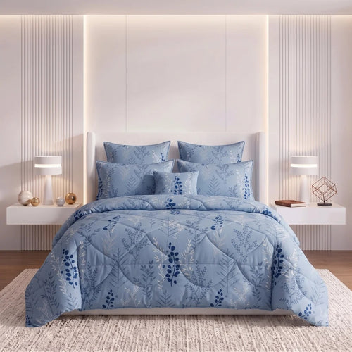 HALIX Comforter Set- 7 Pcs