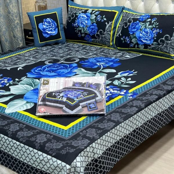 4PIECE 3D BEDSHEED