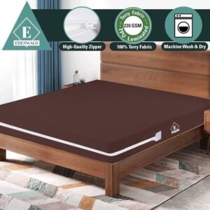 Zipper Double Bed Double Side Mattress Cover WaterProof