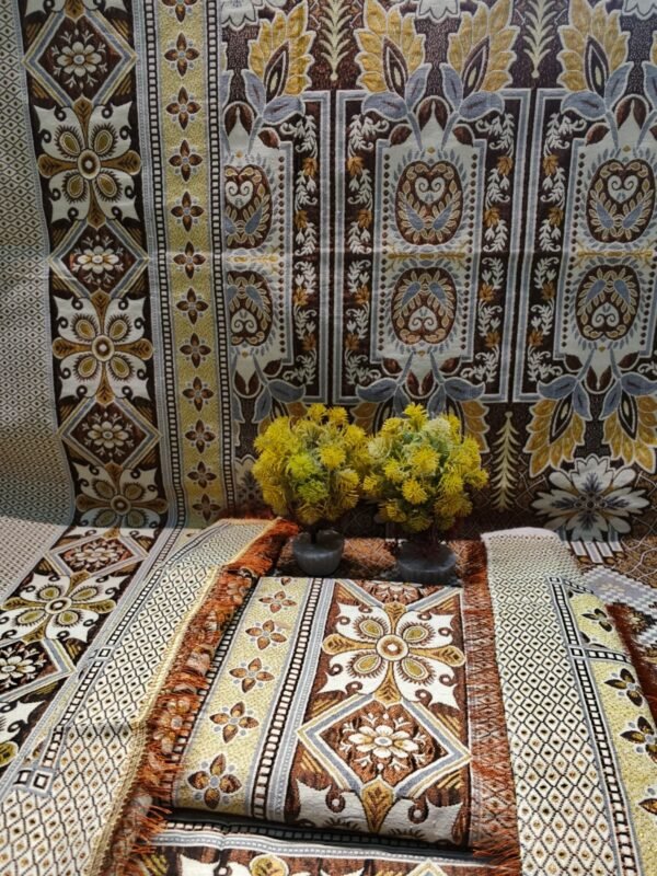Gul Tex Multani Silk Double Bedsheet